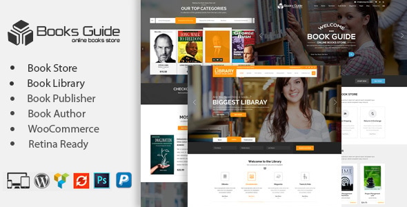 Book Store WordPress Theme Logo